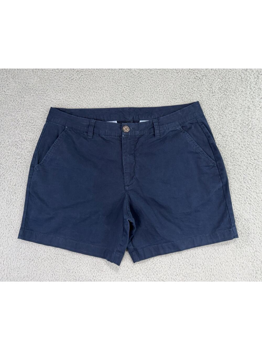 Chubbies Originals Shorts Men Sz 33(32.5) Blue 5.5 Inseam Chino Stretch Twill